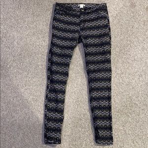 H&M printed pants